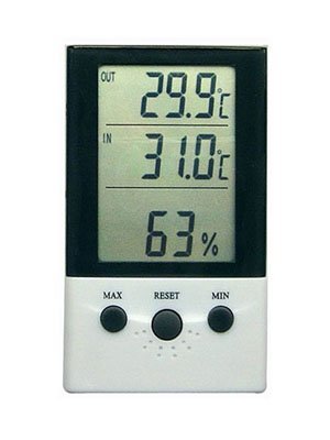 TERMOMETRO DUAL C/MEDIDOR DE HUMEDAD DT-3 REFRIGERACION